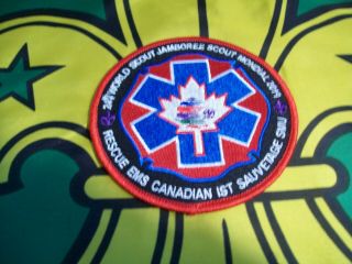 Scouts Canada 2019 World Jamboree Badge Rescue Ems