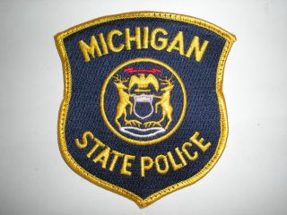 Michigan State Police Patch