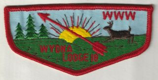 Wyona Lodge 18 Early Oa Flap,  F3 No Fdl