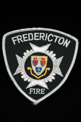 Canadian Fredericton Fire Patch