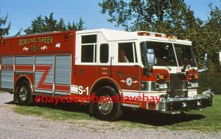 Fire Apparatus Slide,  Squad 1,  Bowling Green / Va,  1997 Pierce