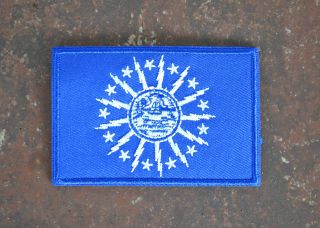 City Of Buffalo York Embroidered Flag Patch 2 " X3 " Iron On