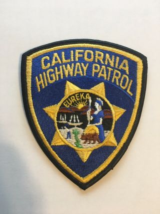 California Highway Patrol Chp Ca Police Shoulder Patch