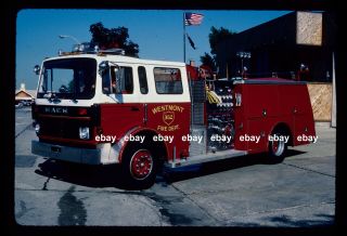 Westmont Il 1982 Mack Ms Ward 79 Pumper Fire Apparatus Slide