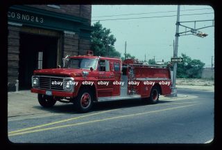 Atlantic City Nj Foam Unit 1 1972 Ford F Great Eastern Fire Apparatus Slide