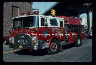 York City E279 1984 Mack Cf Ward 79 Pumper Fire Apparatus Slide