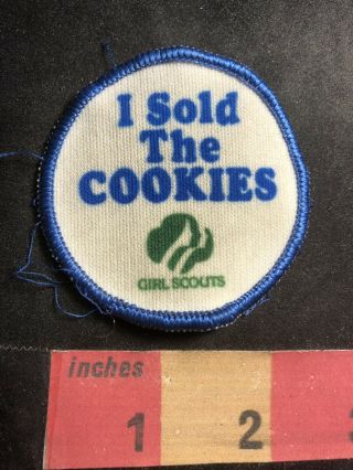 Vtg I The Cookies Girl Scouts Patch C89u