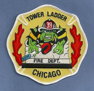 Chicago Fire Department Tower Ladder Company 39 Patch