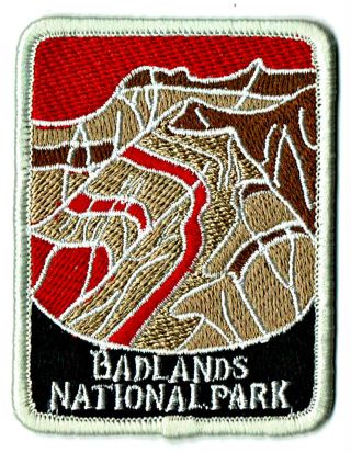 ⫸ Badlands National Park Embroidered Patch South Dakota Sd – In Bag