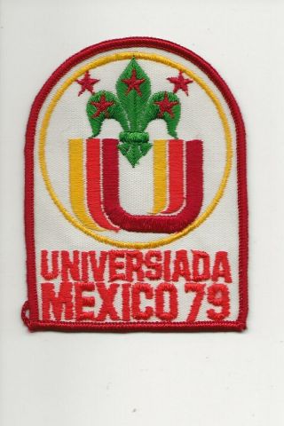 Universiada Mexico 79 - International Boy Scout Bsa A121/1014