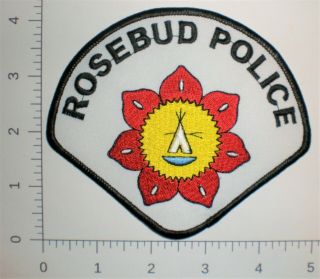 Sd South Dakota Pine Ridge Indian Reservation Tribe Rosebud Tribal Police Patch