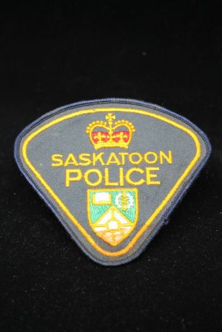 Canadian Saskatoon Police Patch