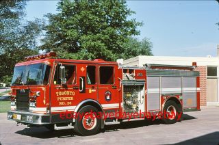 Fire Apparatus Slide,  Pumper 26,  Toronto / On,  1995 Spartan / Nova - Quintech