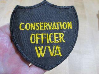 West Virginia Conservation Office Jacket Patch Old Obsolete