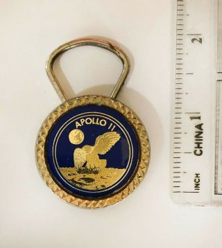 Apollo 11 Moon Landing Commemorative Keychain - Nasa