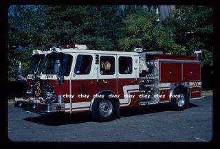 Arlington County Va E103 2002 Emergency One Pumper Fire Apparatus Slide