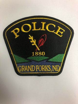 Grand Forks North Dakota Nd Police Patch