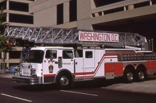 Washington Dc Truck 1 1983 Spartan E - One 135 