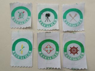 Brazil - 6 X Proficiency Badges.