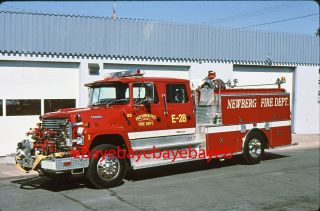 Fire Apparatus Slide,  Engine 28,  Newberg / Or,  1994 Ford / H & W