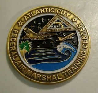 Federal Air Marshal (fam) Training Center - Police Challenge Coin