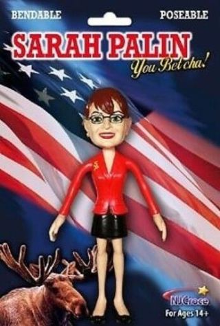 Sarah Palin Poseable & Bendable Figure You Betcha Store