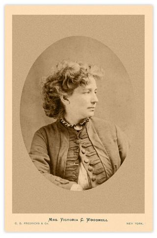 Victoria Woodhull 1st Woman Pres Candidate 1872 Women 