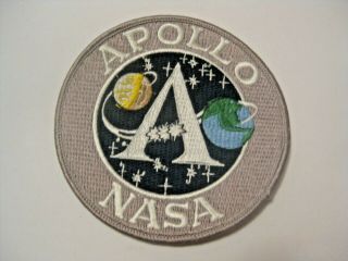 Nos Unsewn Vintage Apollo Nasa Space Exploration Mission Astronaut Space Patch