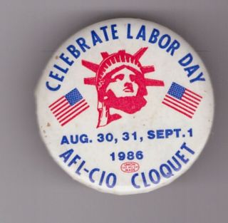 Labor Day 1986 Cloquet Minnesota 1 3/4 "