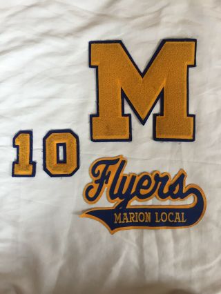 Maria Stein Ohio Marion Local Flyer High School Varsity Patch Letter And Numbers