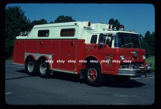 Lorton Va 1973 Ford C Swab Rescue Fire Apparatus Slide