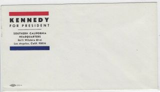 1968 California Robert Kennedy Campaign Envelope