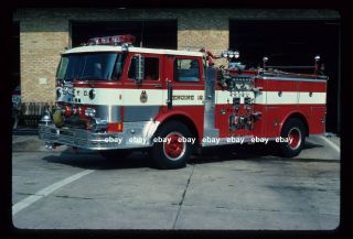 Washington Dc Engine 19w 1983 Hahn Pumper Fire Apparatus Slide