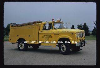 Philadelphia Pa Airports E18 1969 Dodge Power Wagon Cfr Fire Apparatus Slide