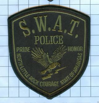Police Patch - Arkansas - North Little Rock S.  W.  A.  T.