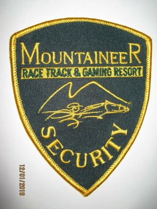 Wv - Mountaineer Racetrack & Gaming Resort Security Patch Horses Casino Police