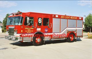 Fire Apparatus Slide,  Rescue 6,  Loveland / Co,  2003 Spartan / Svi