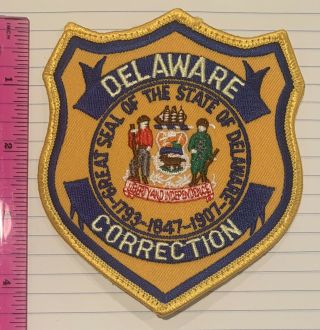 Delaware Department Of Corrections Patch