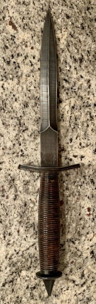Vintage V42 Stiletto Fighting Knife