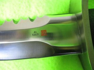 1980s Rare Al Mar Warriors Seki Japan Dagger Knife LE 141/200 2