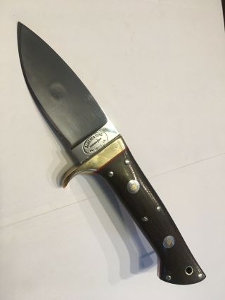 Eugene And Sons Hunting /crafting / Trail Rare Full Tang Custom Knife