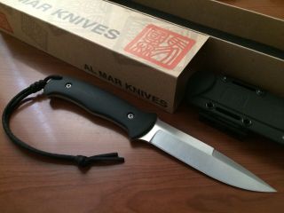 Al Mar Sro Fixed Blade Knife 154cm Steel Rare