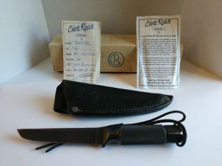 Chris Reeve Tanto Iii No.  56 Extremely Rare Early Knife In
