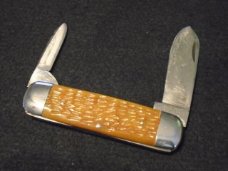 Rare Crandall Cutlery Co.  Bradford Pa.  Elephant Toe Mark 6 C.  19 Teens Vhtf