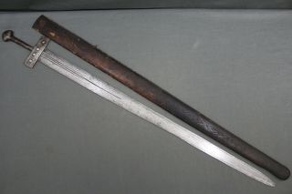 A Fine Tuareg Takuba Of A Rare Type With An European Blade - 18th 19th Century