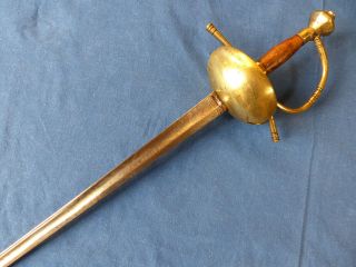 Rapier (sword) With A 18th Century Solingen Blade And 19th Century Hilt - France