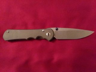 Chris Reeve Lightly - Large Left Hand Inkosi With S35vn Blade Knife / Knives