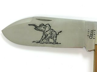 RARE 001 of 100 Case XX Elephant Toe Knife Maple Handles 6250 Sunfish 3749 - LMP 2