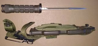 Buck 188 M9 Phrobis III Bayonet Knife with Sheath 3