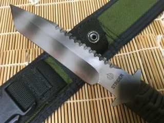 STRIDER SEAL 2000 custom knife.  ATS34 made in USA.  Navy SEAL Team 6 DEVGR SOE 3